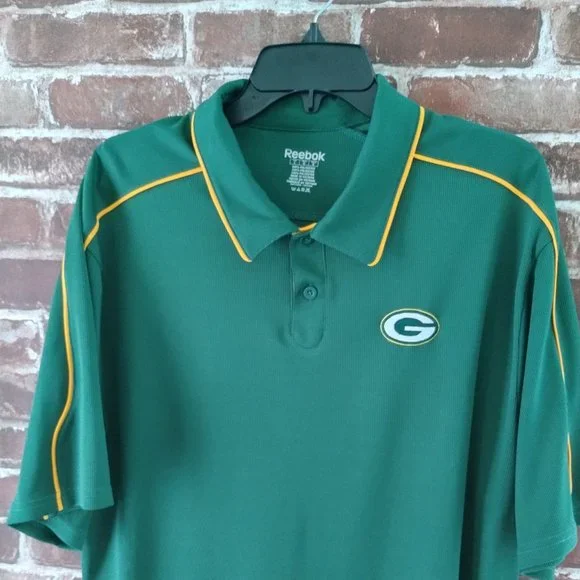 Large     Reebok / Green Bay Packers / Polo - Picture 7 of 7